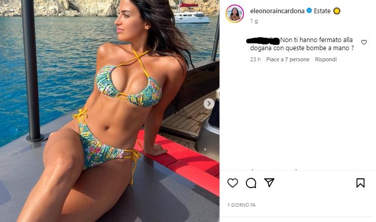 Eleonora Incardona bikini fisico