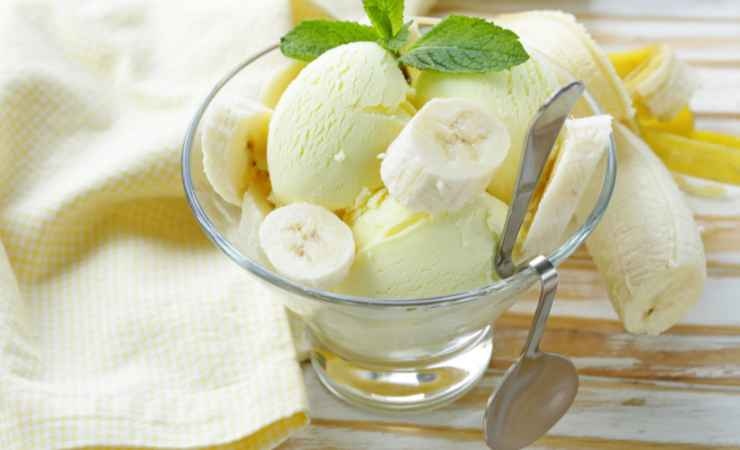 La ricetta del gelato alla banana fatto in casa