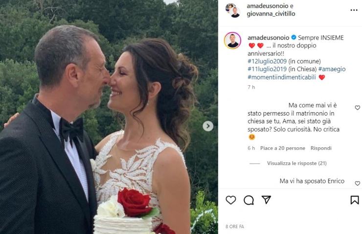 giovanna civitillo doppio anniversario