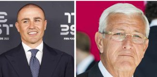 lippi cannavaro in barca insieme