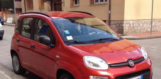 Panda furto auto