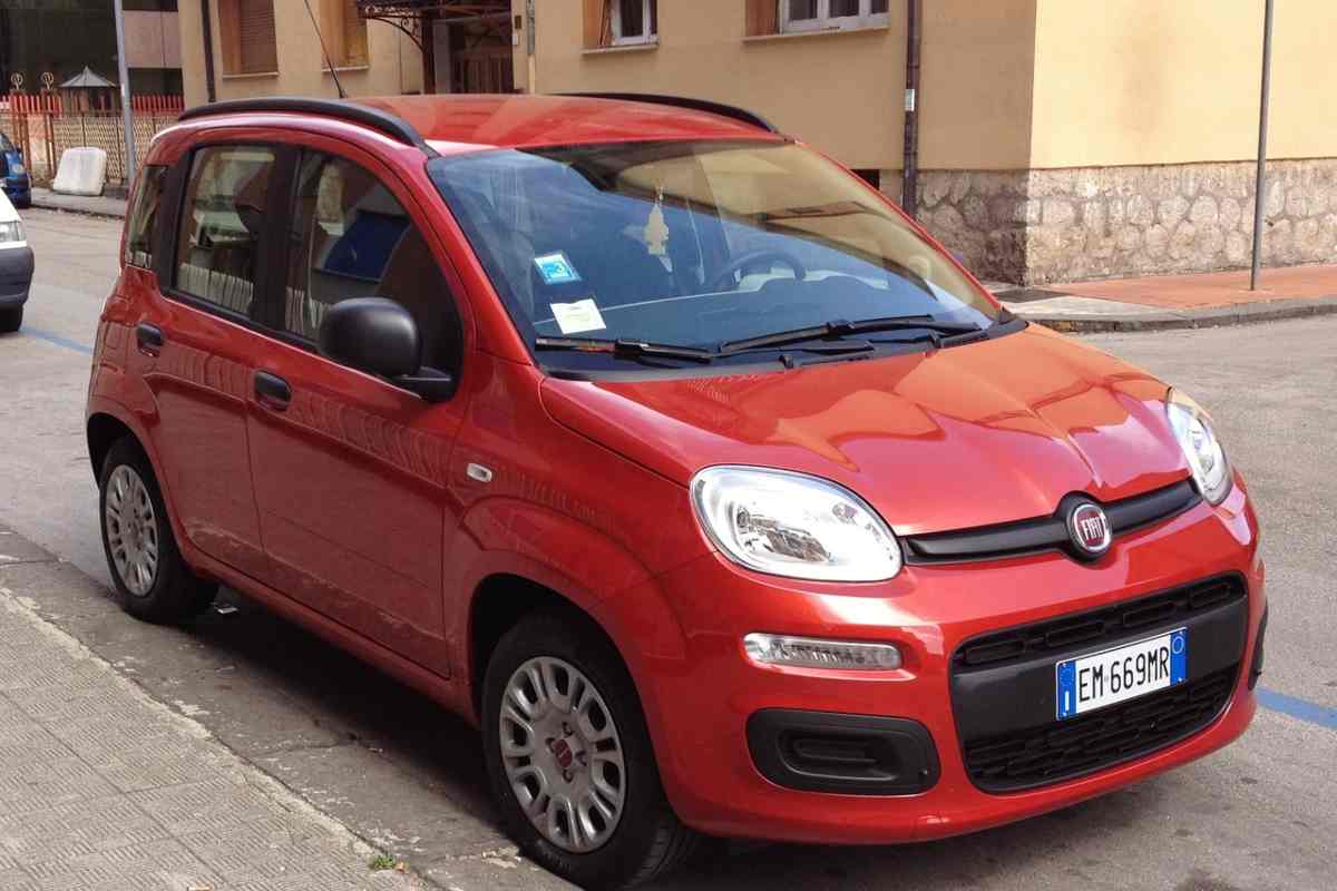 Panda furto auto