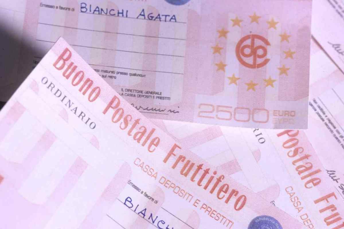 Come funzionano i buoni fruttiferi postali