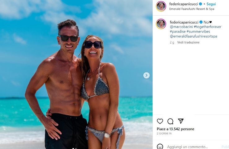 federica panicucci compagno
