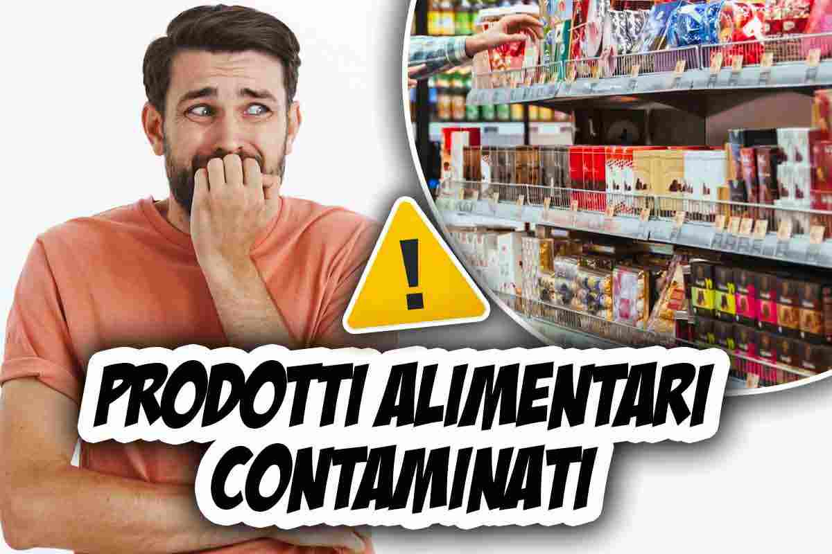 Prodotti alimentari contaminati, non consumarli