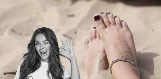 Come togliere la sabbia dai piedi