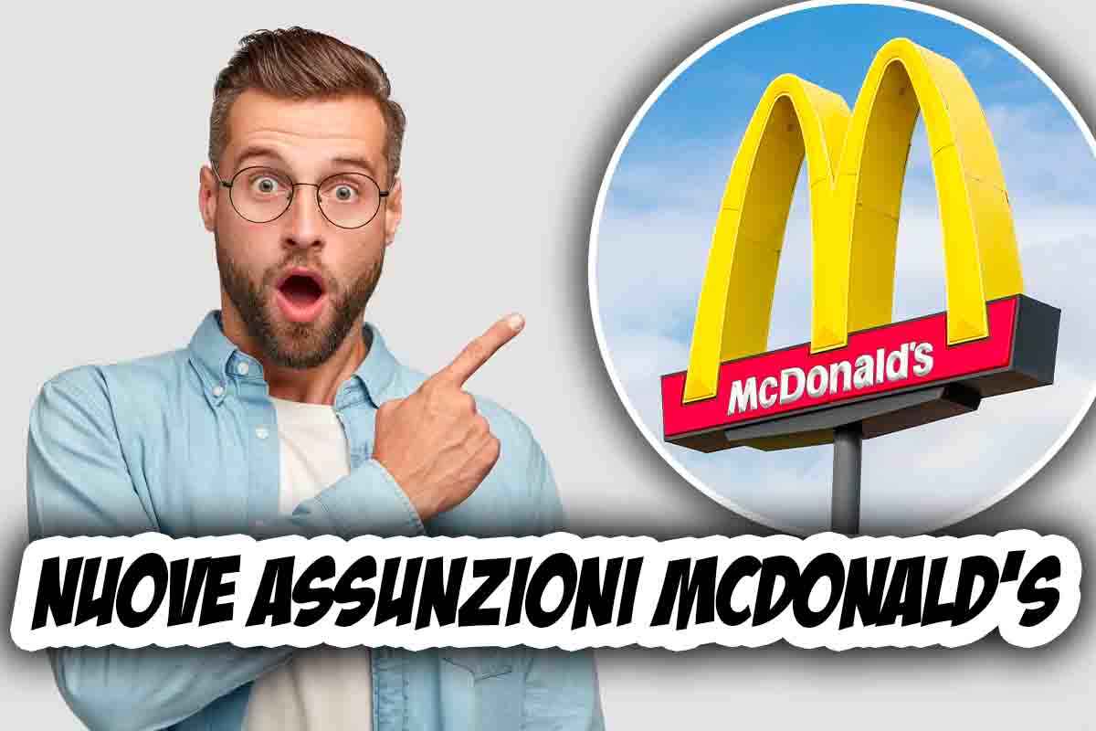 Assunzioni McDonald's nuovo ristorante