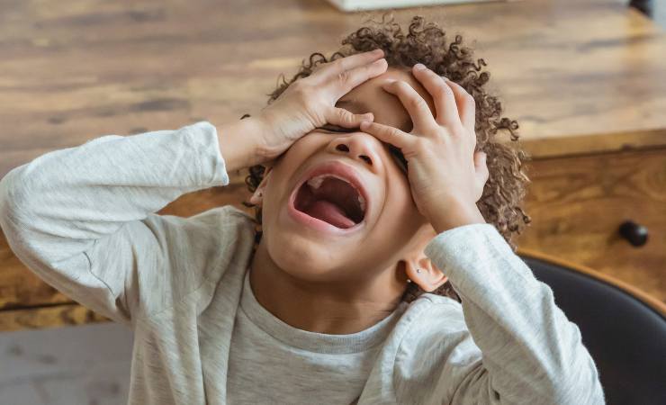 I bambini soffrono il ritorno a scuola