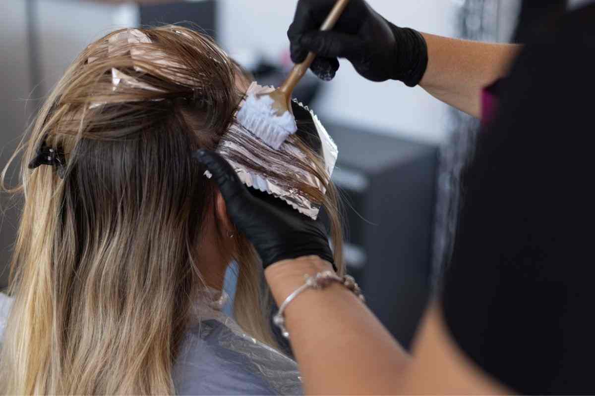 capelli grigi: titura fatta in casa