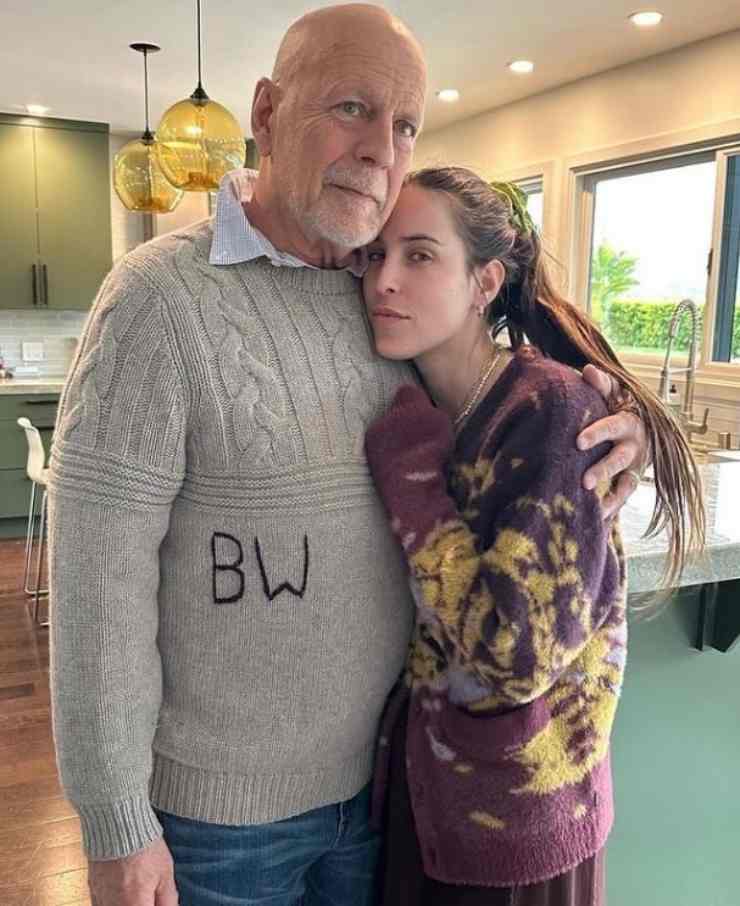 Bruce Willis: bellissimo scatto con la figlia Scout