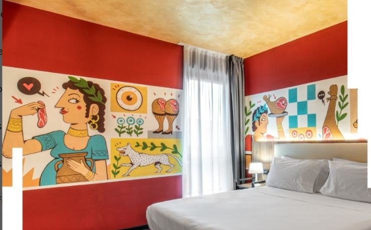Muraless Art Hotel, la stanza 330