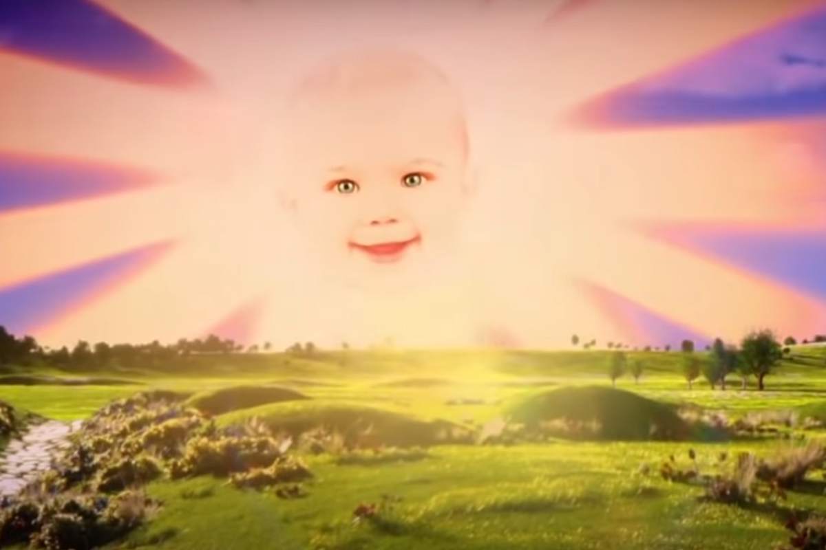 la bambina sole dei Teletubbies