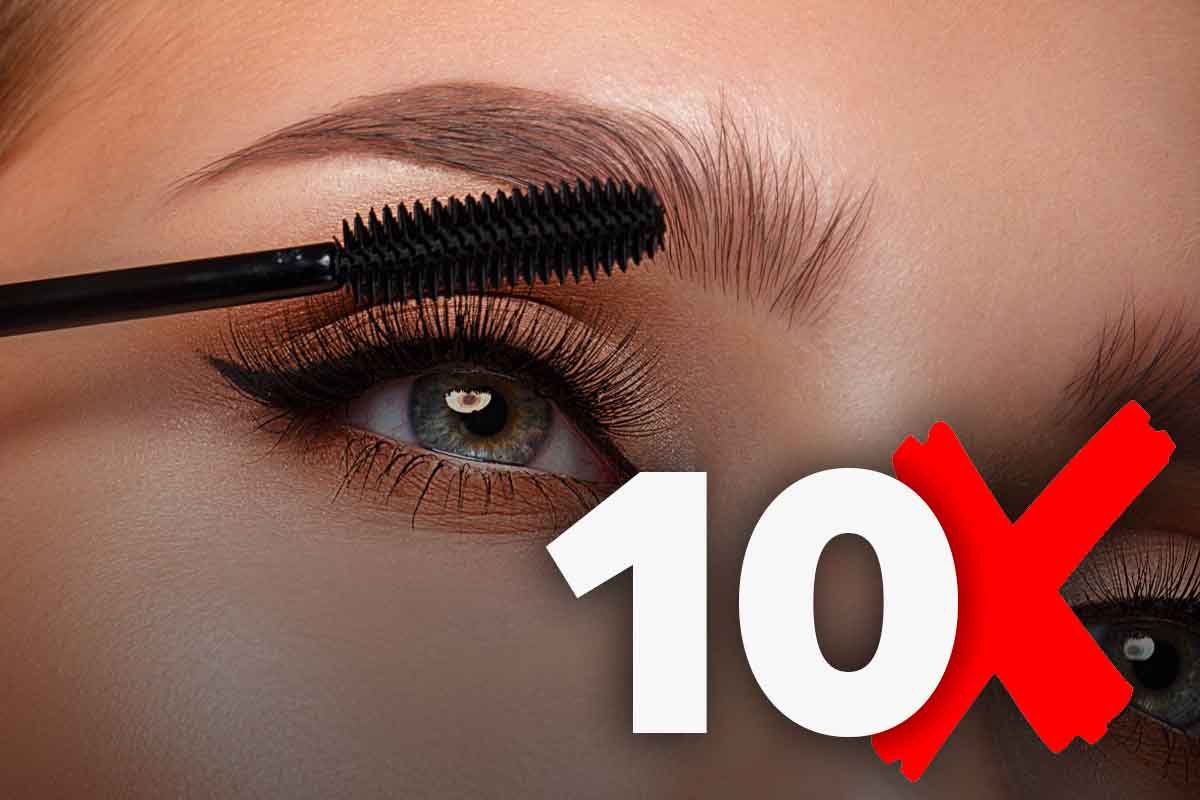 Errori più comuni nel mettere il mascara