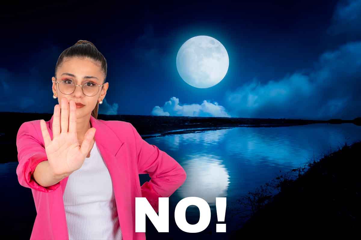 Giorni di luna piena: le cose da non fare