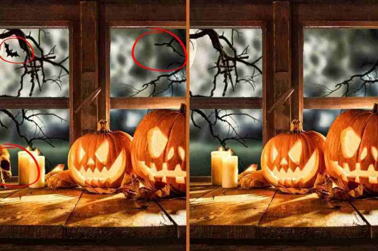 Test visivo su Halloween