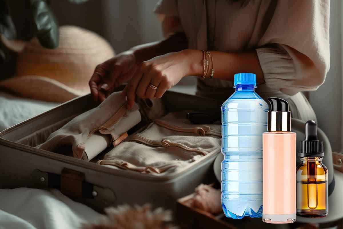 Come trasportare i prodotti liquidi in valigia