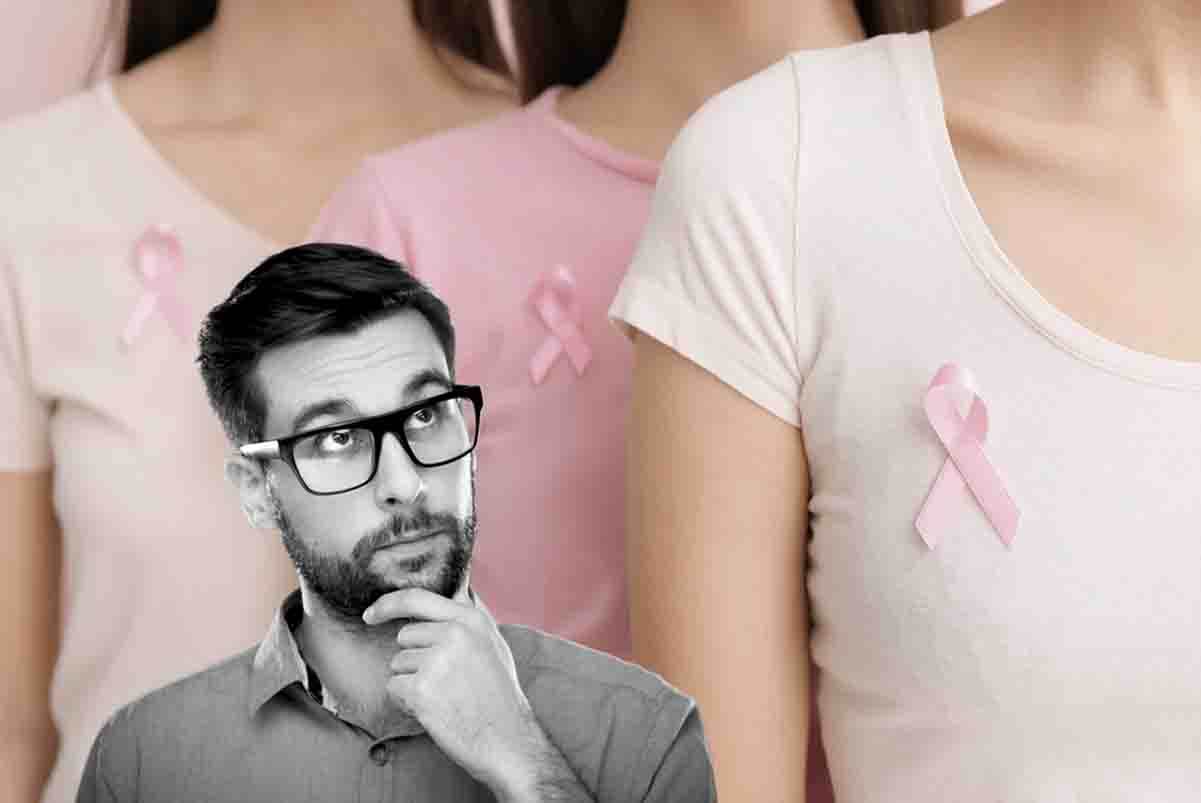 Il cancro al seno può colpire anche gli uomini