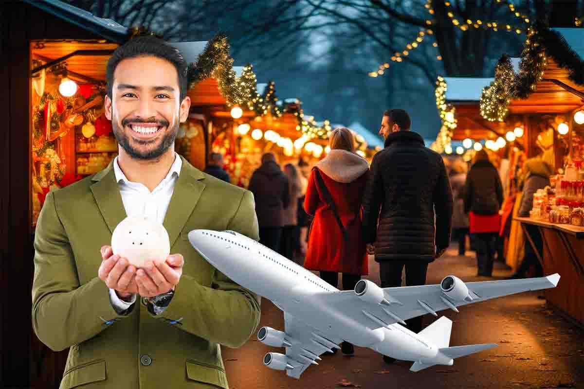 Vacanze di Natale: ecco il segreto per risparmiare sul volo
