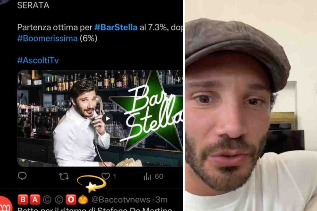 ascolti bar stella stefano de martino