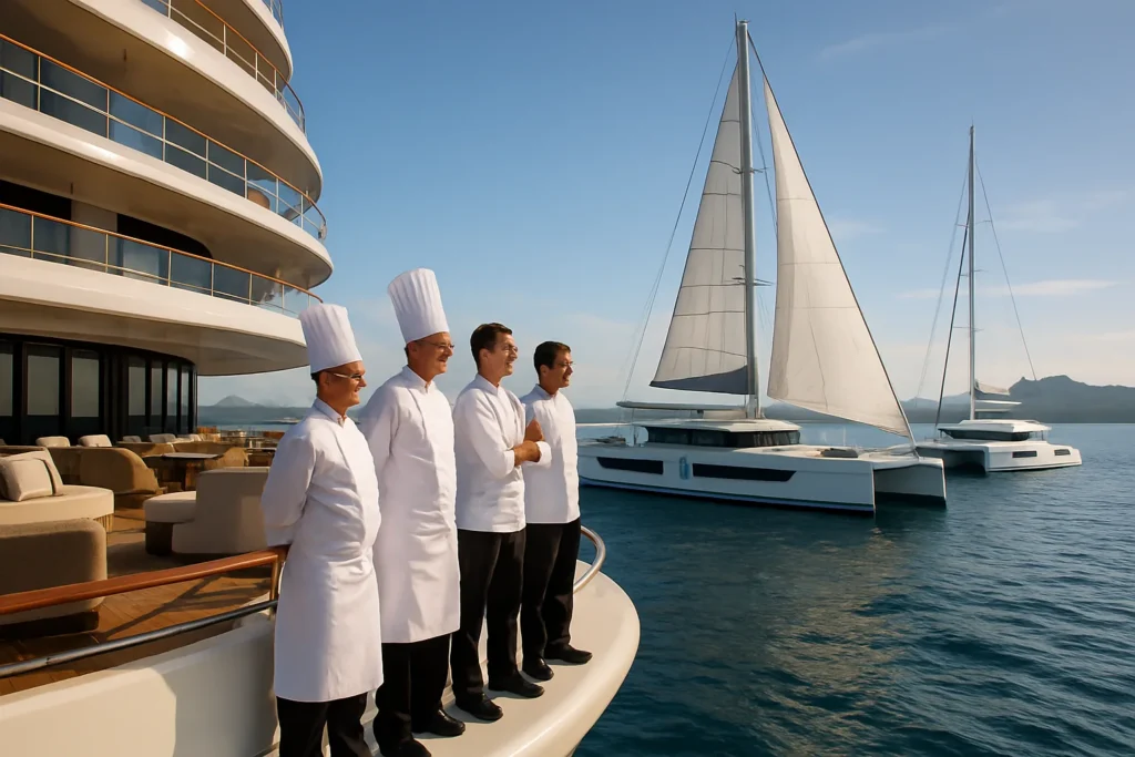 Turismo nautico di lusso: Four Seasons Yachts con chef stellati e charter innovativi