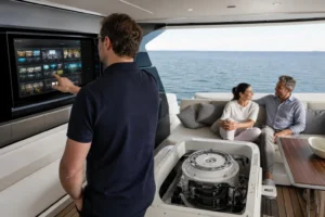 Innovazioni tecnologiche a bordo: giroscopio Dometic, MyAI Videoworks e propulsione RAD