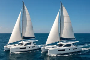 Catamarani d'altura: Leopard 43 e Vision 484 per navigazioni lunghe