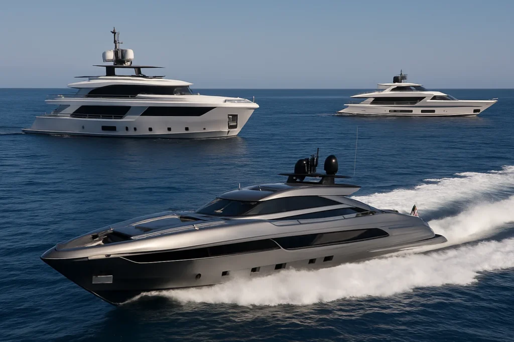Nuovi modelli superyacht: ISA Viper 130, Azimut Magellano 27M e Ferretti Saetta 128'