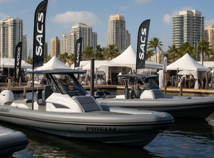 Sacs Marine al Fort Lauderdale International Boat Show: debutto americano per Pirelli