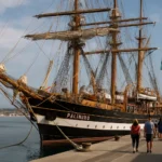 Nave scuola Palinuro a Milazzo: il veliero della Marina Militare aperto ai visitatori